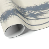 Sonniges tropisches Strandparadies Geschenkpapier (Rolleneckpunkt)