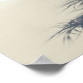 Sonniges tropisches Strandparadies Poster (Ecke)