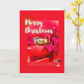 Sonniges und Niedliches Weinffest mit Schildkröte Karte (Gelbe Blume)