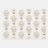 Sonniges Unisex Packpapier Baby Geschenkpapier Set (Vorderseite)