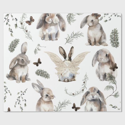 Sonniges Weihnachtsglühen Geschenkpapier (Flach)