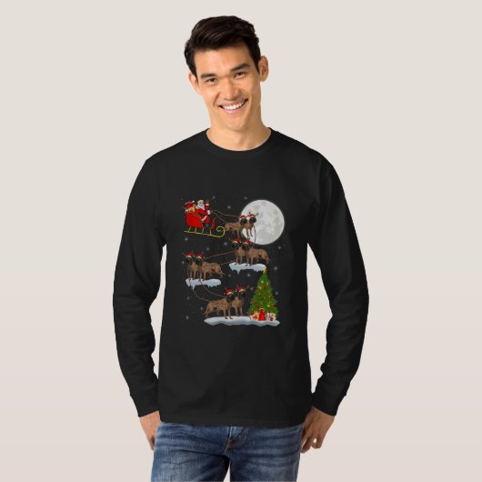 Sonniges Weihnachtslicht Tree Ein perfektes Wochen T-Shirt (Vorne ganz)