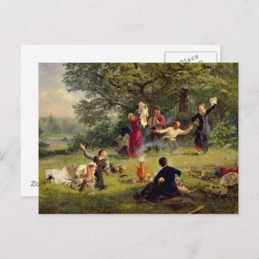 Sonntag, 1884 postkarte (Vorne/Hinten)