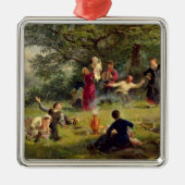 Sonntag, 1884 silbernes ornament (Vorne)