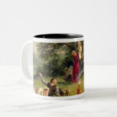 Sonntag, 1884 zweifarbige tasse (Vorderseite Links)