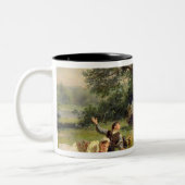 Sonntag, 1884 zweifarbige tasse (Links)