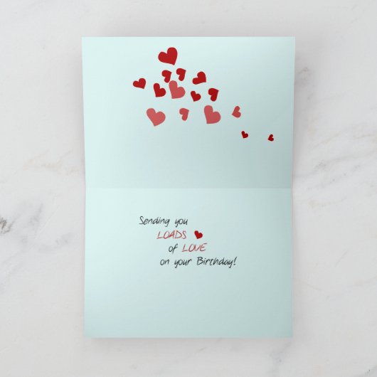 Sonntag, 39. Geburtstag Karte (Innenseite)