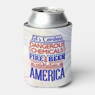 Sonntag, 4. Juli Bier Feuerwerk | Unabhängigkeit Dosenkühler