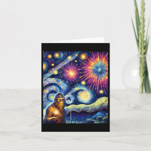 Sonntag, 4. Juli Bigfoot Night Fireworks Vierten O Karte