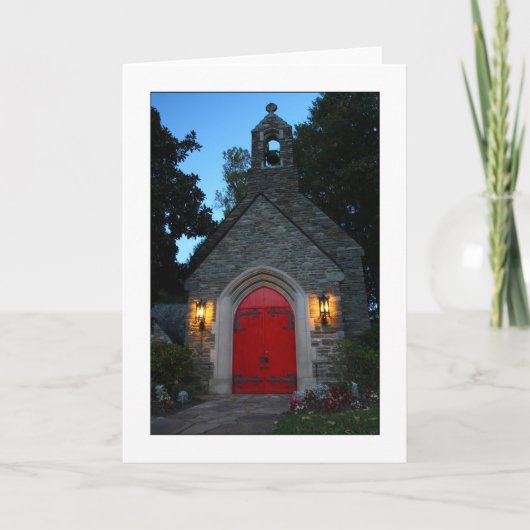 Sonntag Abend Karte (Vorderseite)