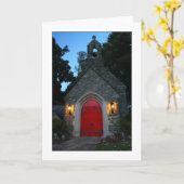 Sonntag Abend Karte (Gelbe Blume)