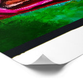 Sonntag am Strand Poster (Ecke)