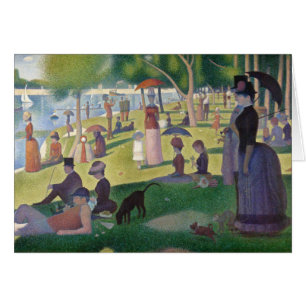 Sonntag auf La Grande Jatte Seurat Malerei