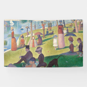 Sonntag auf La Grande Jatte Seurat Malerei Banner
