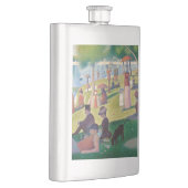 Sonntag auf La Grande Jatte Seurat Malerei Flachmann (Rechts)