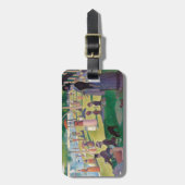 Sonntag auf La Grande Jatte Seurat Malerei Gepäckanhänger (Vorderseite vertikal)