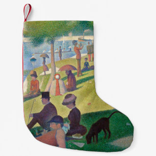 Sonntag auf La Grande Jatte Seurat Malerei Kleiner Weihnachtsstrumpf