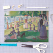 Sonntag auf La Grande Jatte Seurat Malerei Seidenpapier (Handwerk)