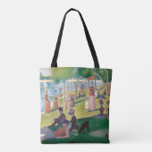 Sonntag auf La Grande Jatte Seurat Malerei Tasche (Rückseite)