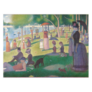 Sonntag auf La Grande Jatte Seurat Malerei Tischdecke