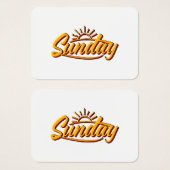 SONNTAG BEST SOMMER (Vorne & Hinten)