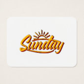 SONNTAG BEST SOMMER (Rückseite)