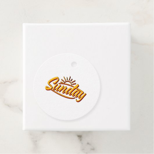 SONNTAG BEST SOMMER GESCHENKANHÄNGER (Beispiel)