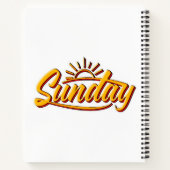 SONNTAG BEST SOMMER NOTIZBLOCK (Rückseite)