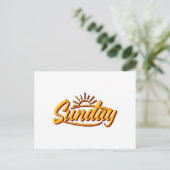 SONNTAG BEST SOMMER POSTKARTE (Stehend Vorderseite)