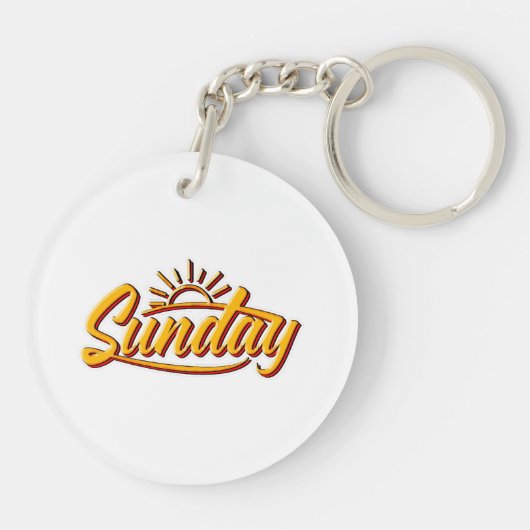 SONNTAG BEST SOMMER SCHLÜSSELANHÄNGER (Rückseite)