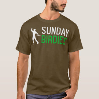Sonntag Birdies Golf Design T-Shirt