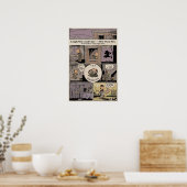 Sonntag Comic #1 Poster (Küche)