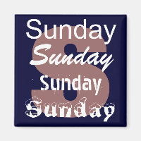 Sonntag der Woche Magnet