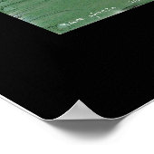 Sonntag Drive Haiku Art Print Poster (Ecke)