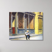Sonntag | Edward Hopper | Leinwanddruck (Vorderseite)