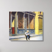 Sonntag | Edward Hopper | Leinwanddruck (Vorderseite)