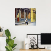 Sonntag | Edward Hopper | Poster (Heimbüro)