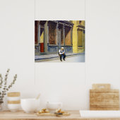 Sonntag | Edward Hopper | Poster (Küche)