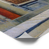 Sonntag | Edward Hopper | Poster (Ecke)