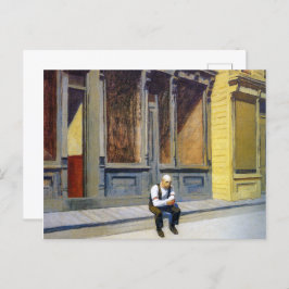 Sonntag | Edward Hopper | Postkarte