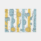 Sonntag Fleecedecke (Vorderseite (Horizontal))