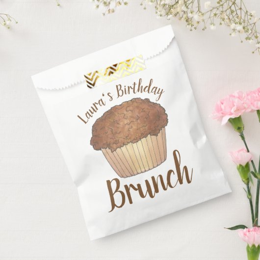 Sonntag Frühstück Brunch Streusel Crumb Muffin Geschenktütchen (Versiegelt)