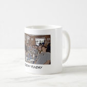 Sonntag Funday Kaffeetasse (VorderseiteRechts)