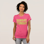 Sonntag Funday T-Shirt (Vorne ganz)