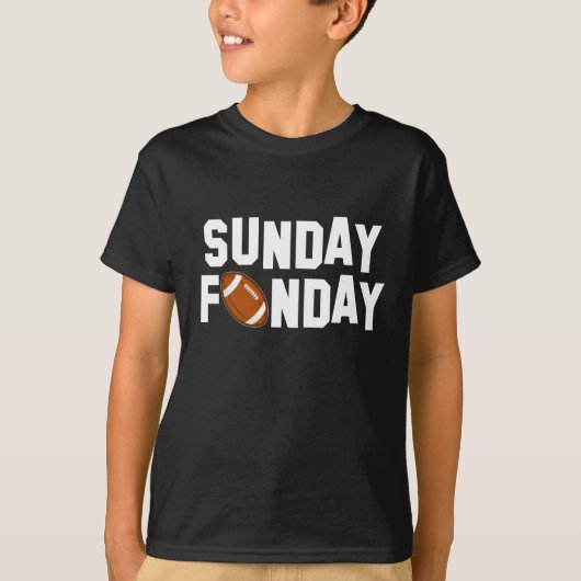 Sonntag Funday! T-Shirt (Vorderseite)