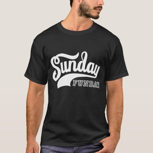 Sonntag Funday T-Shirt (Vorderseite)