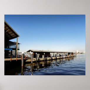 Sonntag im Hafen   Perth, Australien Poster