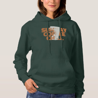 Sonntag Kaffee Chillen Grafik Hoodie
