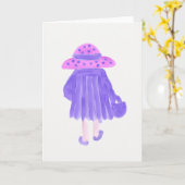 Sonntag Karte (Gelbe Blume)