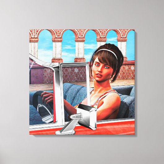 Sonntag Leinwanddruck (Vorderseite)